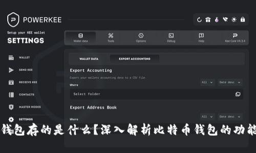 比特币钱包存的是什么?深入解析比特币钱包的功能与结构